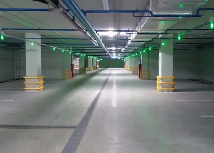 В центре Красноярска открывается подземная двухуровневая парковка 1 декабря