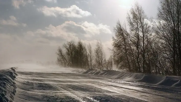 На юге Таймыра сохранится ветер до 27 м/с