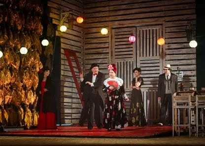 Премьера «жаркого» спектакля с русской душой прошла в Красноярске