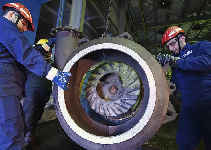 В Норильске 500-килограммовую деталь напечатали на 3D-принтере и установили на заводе