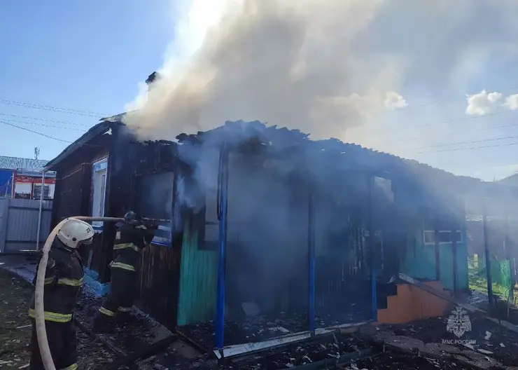 В Красноярском крае за день потушили 20 пожаров