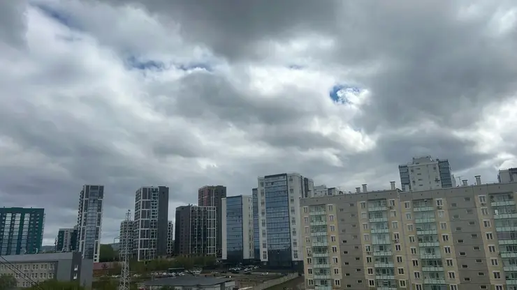 В субботу, 23 мая, в Красноярске потеплеет до +11°, но дождь всё равно возможен