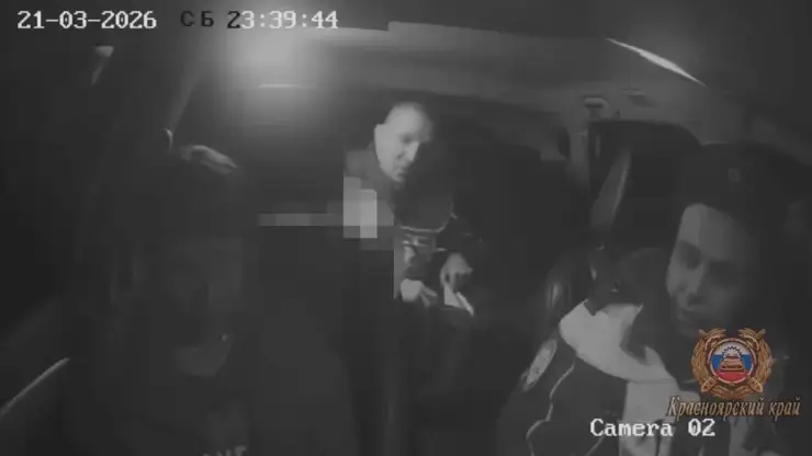 В Красноярском крае пьяная женщина без прав везла пятерых детей, один из которых был без кресла