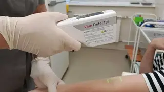 Богучанская ГЭС помогла Кежемской районной больнице приобрести современный визуализатор вен