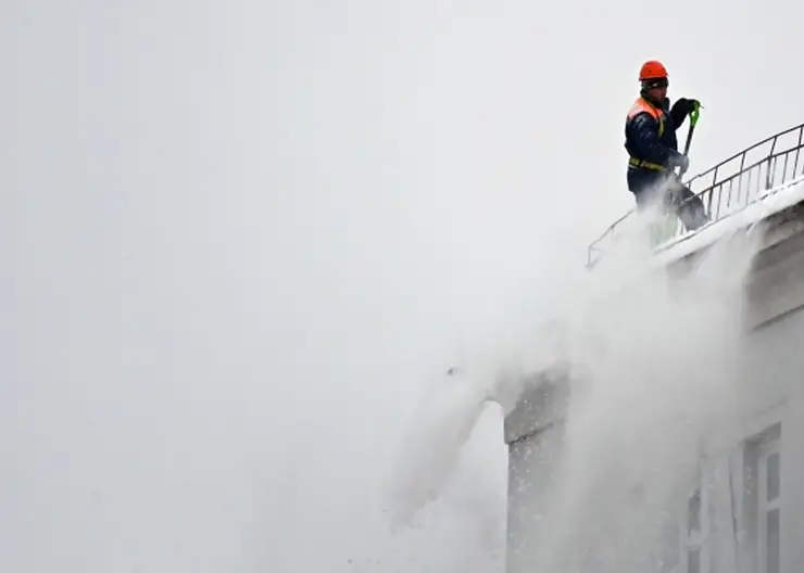 В Барнауле на 13-летнюю школьницу с крыши упала снежная масса