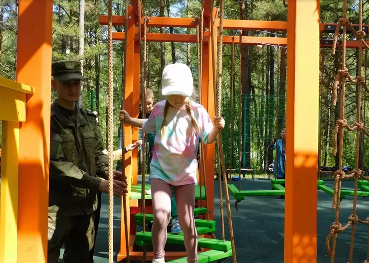 В Дивногорске открылось уникальное спортивно-игровое пространство для детей при поддержке Эн+
