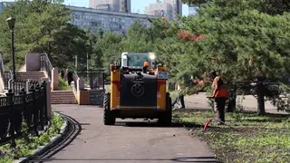 Из грязи — в прогулочную зону: набережная Качи преображается в Красноярске