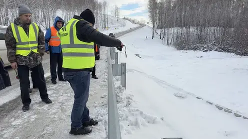 Общественники проверили качество ремонта более 120 километров региональных дорог в Красноярском крае