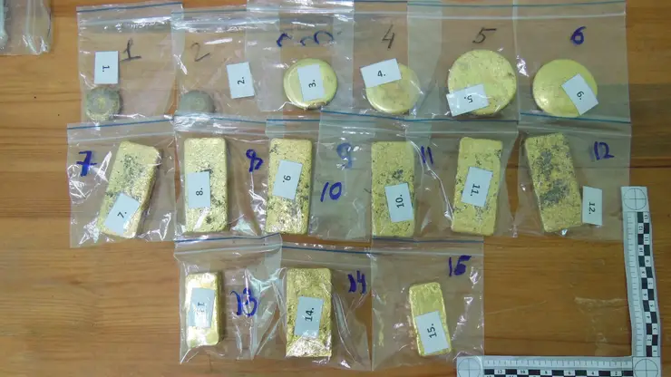 На Дальнем Востоке сорвана попытка вывоза драгоценных металлов на 47 млн рублей