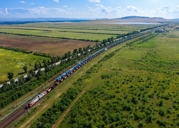 Погрузка на железной дороге в Красноярском крае выросла на 5,2% в январе–мае