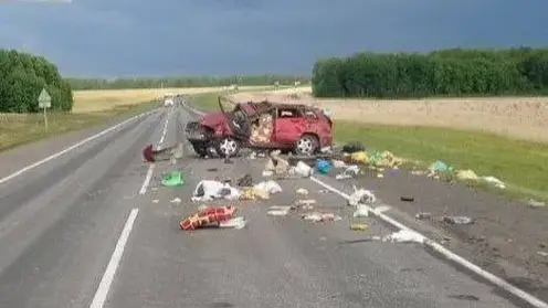 Две женщины погибли в ДТП на трассе Красноярского края