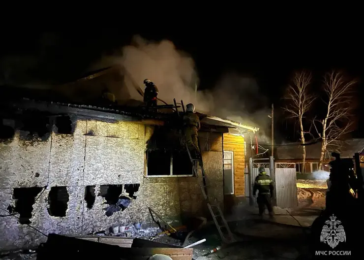 В Красноярском крае за сутки произошло 15 пожаров, один человек погиб