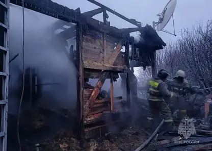В Красноярском крае два человека погибли при пожаре в частном доме в Шушенском