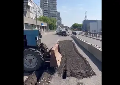 В Красноярске сквозной проезд на ул. Дубровинского действует только для местных жителей