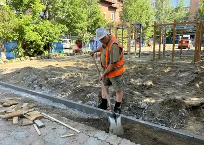 В Советском районе Красноярска преображаются дворы благодаря инициативе жителей