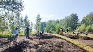 Омские археологи исследуют древние курганы с воинскими погребениями