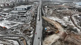 Основной этап реконструкции стартовал в Красноярске на транспортной развязке у Солонцов