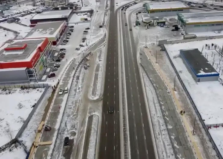 Красноярские строители метро показали, как выглядят объездные дороги-дублёры ул. Молокова