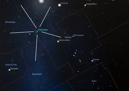Метеорный поток Ориониды увидят красноярцы 21 октября