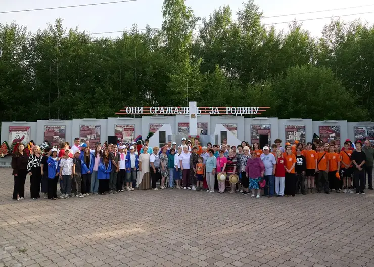 Траурный митинг в День памяти и скорби провели в Кодинске Богучанская ГЭС и администрация Кежемского округа