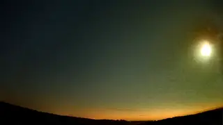 В небе над Челябинской областью снова заметили метеорит