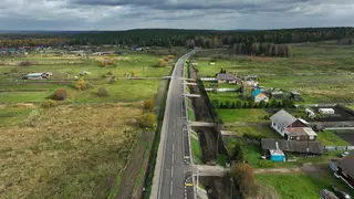 Транзитная дорога через село Никольское стала безопасной и комфортной