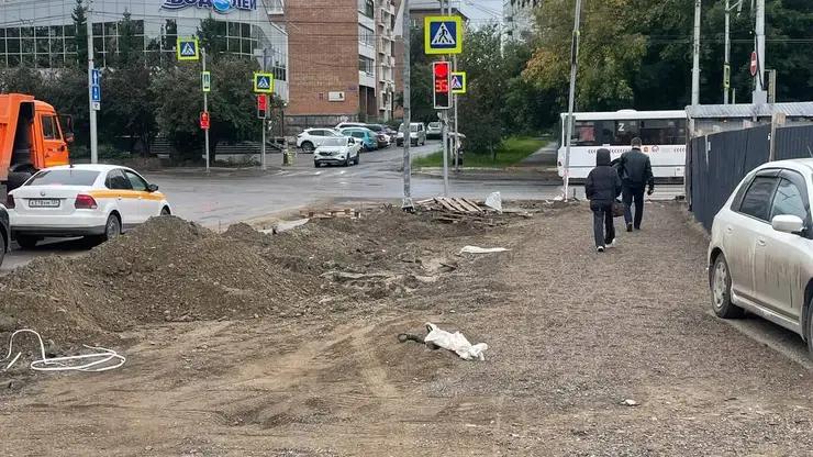 Прокуратура потребовала срочно завершить ремонт поперечных улиц в центре Красноярска