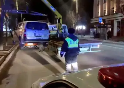 В центре Красноярска стартовали ночные рейды ГИБДД