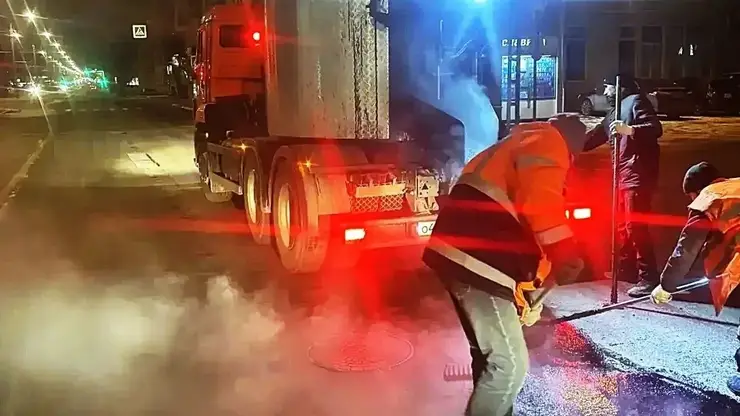 83 участков с выбоинами привели в порядок на красноярских дорогах с начала года