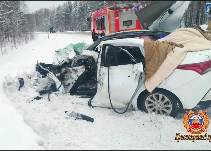 13-летняя девочка погибла в аварии в Балахтинском районе Красноярского края