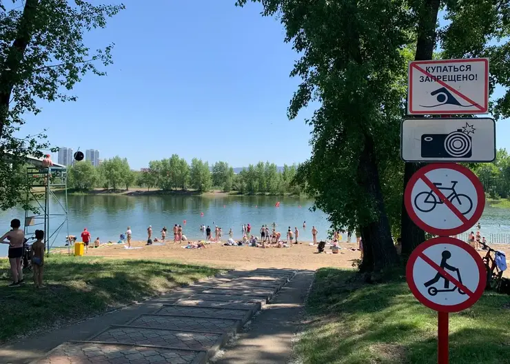 По всему Красноярскому краю детей выводят из водоемов и выписывают штрафы