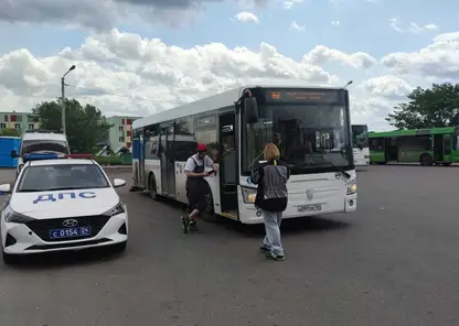 Общественный транспорт Красноярска проверили на экологичность