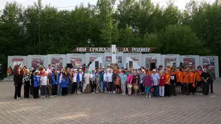 Траурный митинг в День памяти и скорби провели в Кодинске Богучанская ГЭС и администрация Кежемского округа