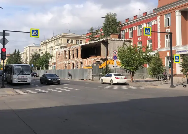 В Красноярске в районе кафе «Кантри» открыли одну из двух перекрытых полос
