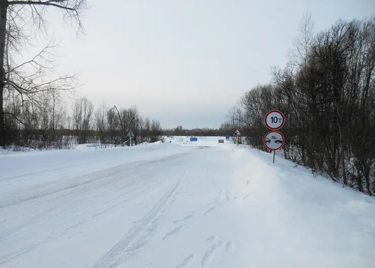 Ещё одна ледовая переправа закрылась в Красноярском крае