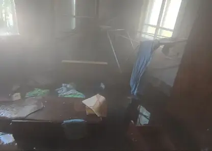 Женщина погибла при пожаре в Красноярском крае