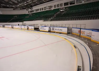 В красноярской «Платинум Арене» ширину хоккейной площадки уменьшат на четыре метра