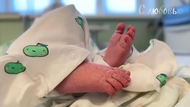 В Красноярске родился крошечный мальчик весом 780 граммов