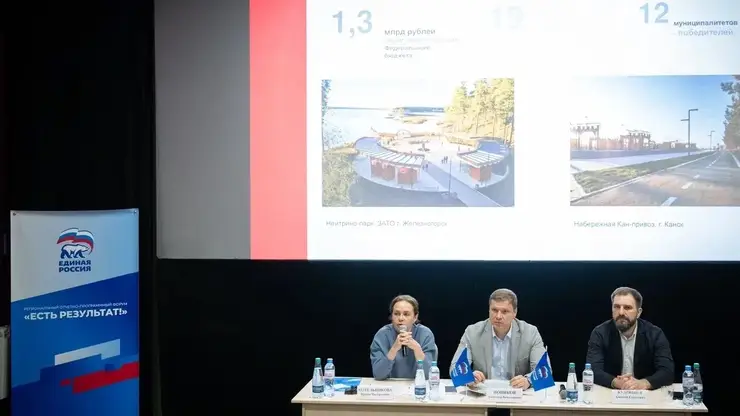 В Сосновоборске прошла площадка форума «Есть результат!» – «Инфраструктура, удобная и комфортная жизнь»