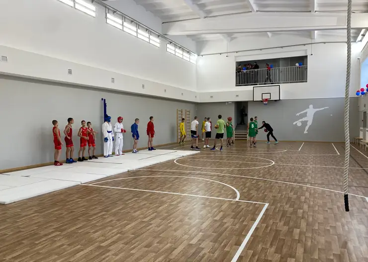 В Красноярском крае у Кедрового кадетского корпуса открылся обновленный культурно-спортивный центр