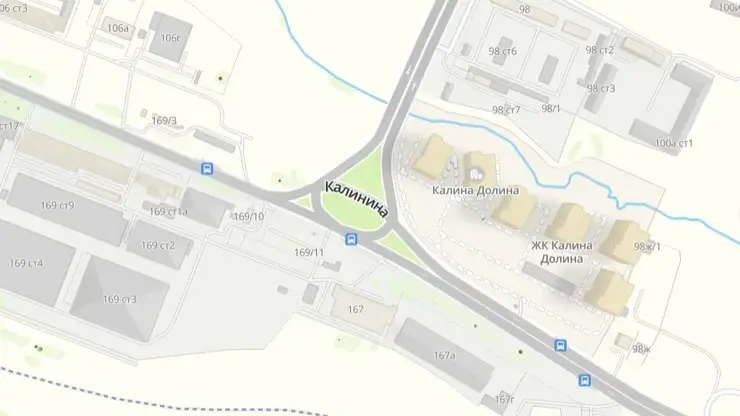 Светофор установят на кольцевой развязке на Калинина в Красноярске для уменьшения заторов