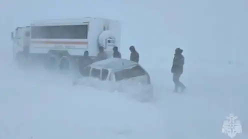 В Забайкалье эвакуировали 253 застрявших на трассе человека