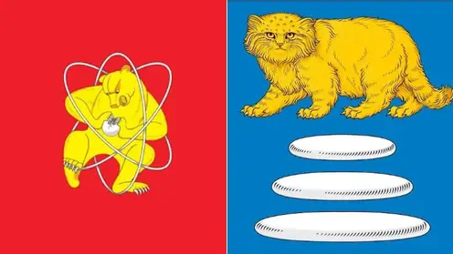 Флаг Железногорска Красноярского края стал трендом в иностранных соцсетях
