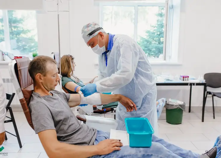 Донорская акция пройдет 24 января в Железнодорожном районе Красноярска