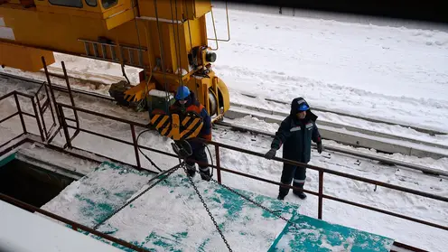 Богучанская ГЭС работала в январские морозы без сбоев