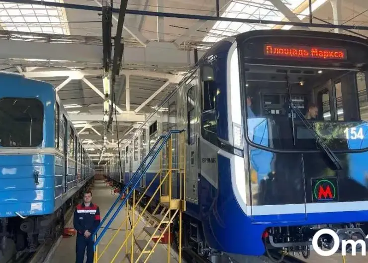 Новый поезд «Ермак» выйдет на линию новосибирского метро 15 октября