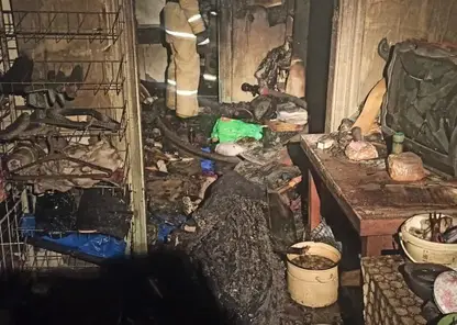 При пожаре в Красноярске погибли двое мужчин