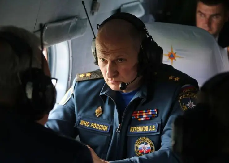 Александр Куренков оценил лесопожарную обстановку в Красноярском крае