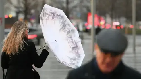 Штормовое предупреждение объявили в трех регионах Сибири из-за ветра до 25 м/с