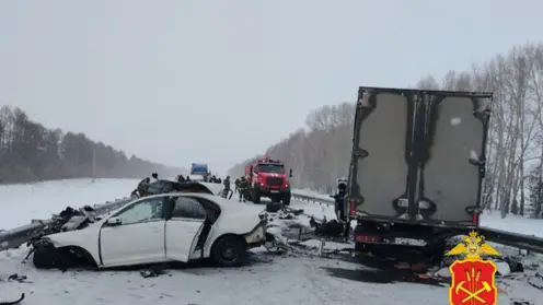 Трое погибли в ДТП на трассе в Кузбассе